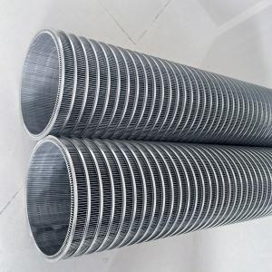 304 316L Stainless Steel Johnson Water Well Screen Pipe 6 8 10 12 Inch Filter Meshes