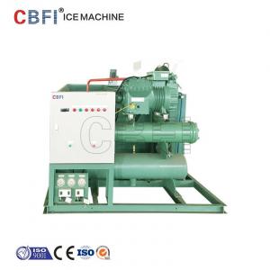 China Customized Block Ice Maker Machine 1 Ton - 100 Ton Refrigerant R404a / R507 supplier