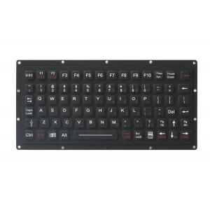 China 81 Keys Durable IP65 Waterproof Military Mini Silicone Ruber Keyboard For Ruggedized Computer supplier