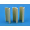 Customized Half Round Ceramic Tube / Protective Sleeve For Security Equipment