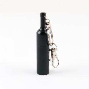 Wine Bottle Shaped 3.0 USB Flash Drive With Metal Ring And OEM Logo