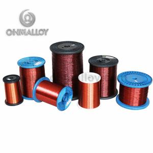 Polyester Enameled Wire Alloy 45 CuNi44 0.08mm High Performance OEM ISO Rohs