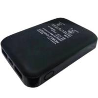 China 5V 2A USB 10000 Mah Powerbank Dual USB Port Black Battery Power Bank on sale