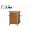 China Aluminum Alloy Frame Medical Bedside Cabinet Multi Colors With Anti - Skid Legs wholesale
