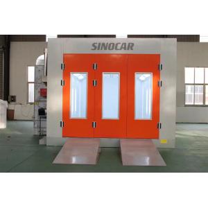 Vehicle Automotive Paint Booth Equipment With Three Offs Sheet Metal Front Door