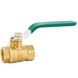 Three Way Brass Ball Valve 3/4" 3/8"