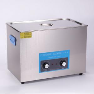 China 30L Ultrasonic Cleaning Machine Digital For Cleaning Parts Oil Cooler Header Plate supplier