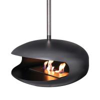 China 1.5L Bio Ethanol Fire Pits Roof Ceiling 26.5kg Suspended Fire Place on sale