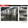 Glycol Jacketed Beer Fermentation Tanks 500l Capacity Food Grade Ss Material