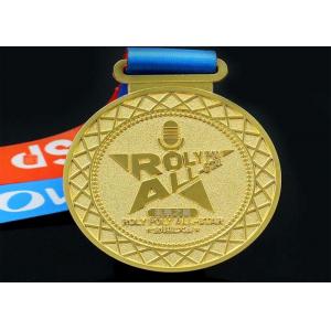 Marathon gold silver medal school running metal MEDALS sports meeting running competition medal custom logo words