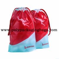China Offset Printing 0.05mm PEVA Matting Drawstring Garbage Bag on sale