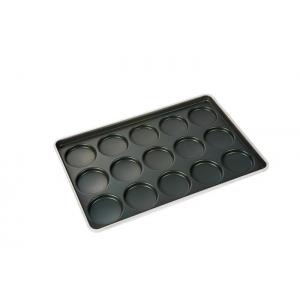 15 Flat 3.5 Inch PTFE Burger Bun Baking Pan