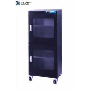 Black Humidity Cabinet Desiccant Dry Box Anti - ESD Powder Coating
