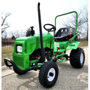 Mini Farm Tractor With Reverse 125cc One Man Golf Cart Jeep Fully Auto With Hitch Lights