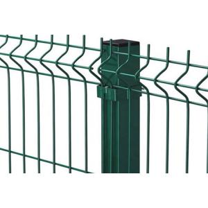 55 X 200 Mesh Hole V Curved Bending 3d Panel Fence Powder Coated