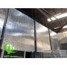 Metal facade aluminum cladding decorative screen powder coated