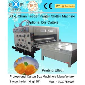 China Automatic Feeding Flexo Printer Slotter Machine Corrugated Carton Box Machine supplier