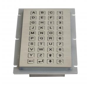 40 Keys Water Resistant Gate Keypad IP67 Stainless Steel with USB