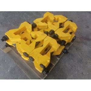 China dispositif innovant de serrage sans trous GWJ pour les joints temporaires des voies ferrées supplier