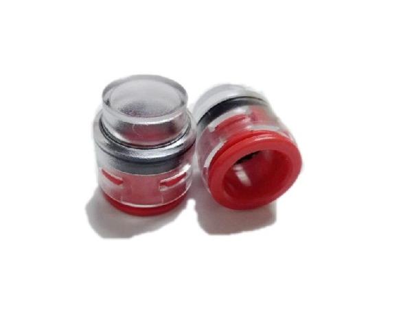 Mini Red 14 Mm Microduct Connectors Microduct End Caps POM Locking Clip