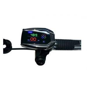 GPS LCD E Bike Thumb Throttle No Protocol Request With Speed Power And Time