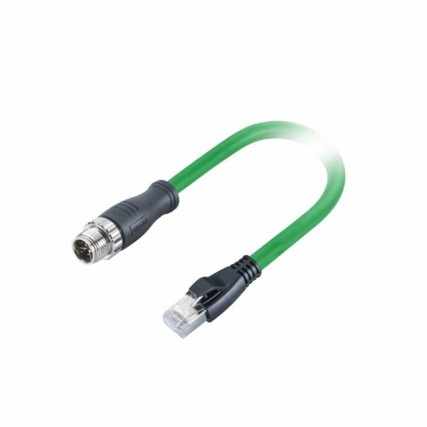 China Кабель кота 6a SFTP мужской штепсельной вилки кабеля Rj45 8P8C Pin Profinet кода 8 M12 x supplier