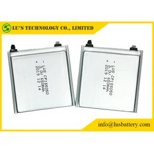 HRL Coating Disposable Lithium Battery 650mah CP155050 3.0v Flexible limno2 battery Cp155050