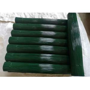 2mm 400mm Length Plastic Coated Iron Wire Pvc Coated Cut