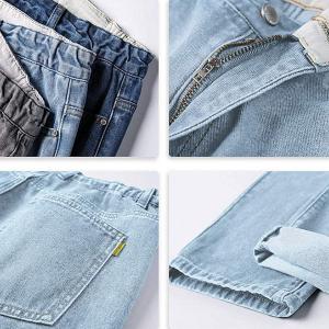 Denim Blue Jeans Poly Cotton Stretch Fabric 3/1 Weave Twill Wear 92*60 BW8OZ