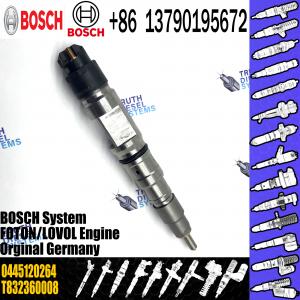 Diesel Fuel Common Rail Injector 0445120192 0445120264 For Cummins Foton