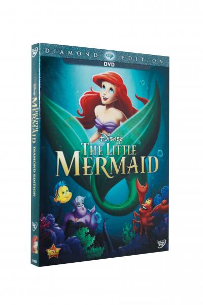 Free DHL Shipping@New Release HOT Cartoon DVD Movies The Little Mermaid Diamond