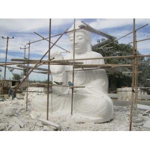 Religious Custom Marble Sculpture Large Marble Buddha Statue