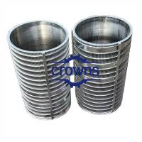 China Factory Outlet ID 260mm Wedge Wire Mesh Pipe Filter Cylinder for Liquid Filtration on sale