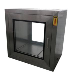 Electric Inter Locker Cleanroom Pass Through Box For Controlled Environment