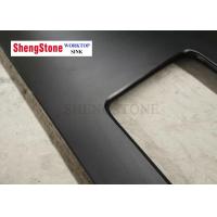 China Strong Laboratory Black Epoxy Resin Worktop , epoxy resin benchtop Matt Surface on sale