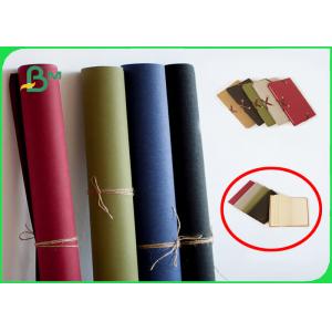 China Colorful Kraft Liner Paper 0.55mm Thickness For Bags / Gift Packaging supplier