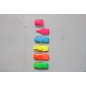 China high quality Mini Highlighter,Multi colorful scented highlighter marker, rainbow highlighter supplier