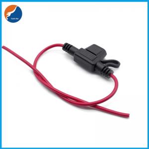 China SL-709CA UL1015 ATN Mini Blade Inline Fuse Holder 12V With Water Resistant Cap supplier