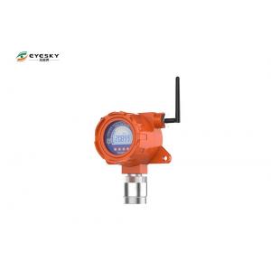 China Infrared Remote Control Wireless Gas Detector White / Orange / Red Backlight supplier