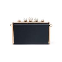 China ODM Imitation Pearl Clasp Clamshell Clutch Frame 22.5cm*11.5cm on sale
