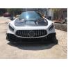 China Auto Parts for Mercedes-Benz AMG GT GTS GTC Body Kit AMG GT GTS Upgraded Pro Style Front and Rear Bumper Spoiler Body Kit wholesale