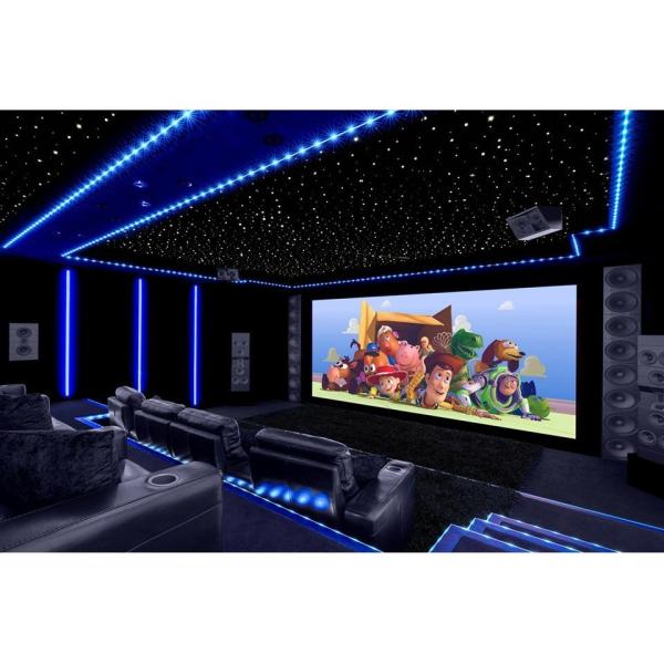 Fiber Optic Star Ceiling Panels RGBW LED Lighting Star Ceiling Panel With Remote Control For Home Theater