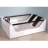 China Electronic Control Large Jacuzzi Bathtub , Jacuzzi Air Tub With 8 Hydrotherapy Jets on sale