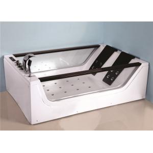 Electronic Control Large Jacuzzi Bathtub , Jacuzzi Air Tub With 8 Hydrotherapy Jets