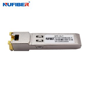SFP-GE-T 1.25G Copper SFP RJ45 Gigabit Ethernet Transceiver SGMII/SERDES/100BASE-FX Copper Module