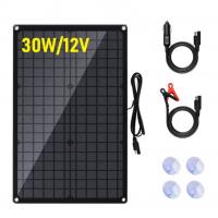 China 5W Solar Battery Charger Panel Kit Monocrystalline Portable For Car on sale