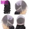 China Body Wave Full Lace Front Wigs Human Hair , Pre Pluked Human Hair Lace Wigs With Baby Hair wholesale