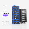Smart BMS LiFePO4 10kwh 48V 100Ah 200Ah 300Ah Solar Lithium Ion Server Rack Mounted Battery Pack for Solar System