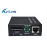 10 / 100 Mbps Optical Fiber Media Converter Switch 1310nm DF External