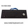 China Panel Mount PS/2 PC Metal Keyboard With Laser Trackball wholesale